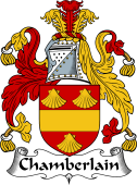 English Coat of Arms for the family Chamberlayn or Chamberlain