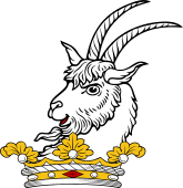 Family crest from Ireland for Wettenhall (Reg. Ulster`s Office)