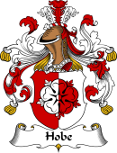 German Wappen Coat of Arms for Hobe
