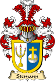 v.23 Coat of Family Arms from Germany for Stemann