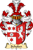 v.23 Coat of Family Arms from Germany for Schober