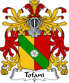 Italian Coat of Arms for Tofani