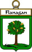 Irish Badge for Flanagan or O'Flanagan