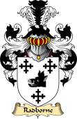 English Coat of Arms (v.23) for the family Radborn (e)