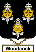 English Coat of Arms Shield Badge for Woodcock