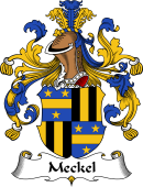 German Wappen Coat of Arms for Meckel