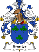 German Wappen Coat of Arms for Kreuter