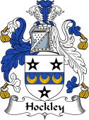 English Coat of Arms for the family Hockley
