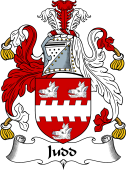 English Coat of Arms for the family Judd