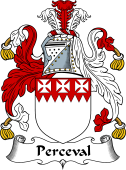 English Coat of Arms for the family Perceval