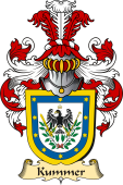 v.23 Coat of Family Arms from Germany for Kummer