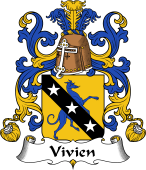 Coat of Arms from France for Vivien