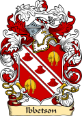 English or Welsh Family Coat of Arms (v.23) for Ibbetson (Leeds, Yorkshire)
