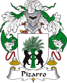 Spanish Coat of Arms for Pizarro