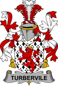Irish Coat of Arms for Tubervile or Tuberville