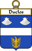 French Coat of Arms Badge for Duclos