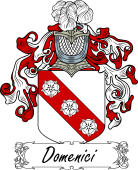 Araldica Italiana Coat of arms used by the Italian family Domenici (Dominici)