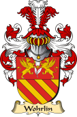 v.23 Coat of Family Arms from Germany for Wohrlin