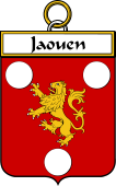 French Coat of Arms Badge for Jaouen