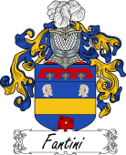 Araldica Italiana Coat of arms used by the Italian family Fantini
