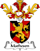 Coat of Arms from Scotland for Matheson