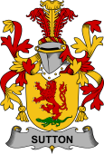 Irish Coat of Arms for Sutton