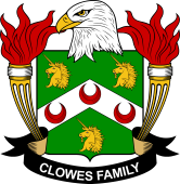 Coat of arms used by the Clowes family in the United States of America