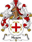 German Wappen Coat of Arms for Hegen