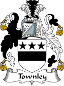 English Coat of Arms for the family Townley