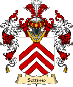 Italian Family Coat of Arms (v.25a) Settimo
