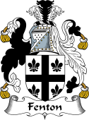 English Coat of Arms for the family Fenton