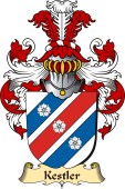 v.23 Coat of Family Arms from Germany for Kestler