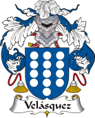 Spanish Coat of Arms for Velásquez