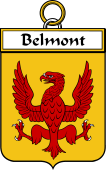 French Coat of Arms Badge for Belmont