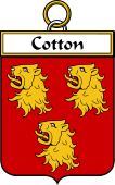 French Coat of Arms Badge for Cotton