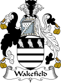 English Coat of Arms for the family Wakefield