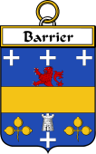 French Coat of Arms Badge for Barrier