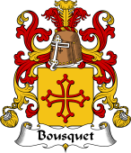Coat of Arms from France for Bousquet