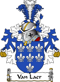 Dutch Coat of Arms for Van Laer
