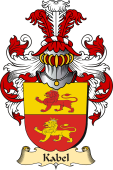 v.23 Coat of Family Arms from Germany for Kabel