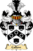 English Coat of Arms (v.23) for the family Callow