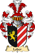 v.23 Coat of Family Arms from Germany for Lober