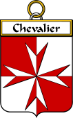 French Coat of Arms Badge for Chevalier