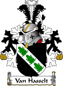 Dutch Coat of Arms for Van Hasselt