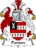 English Coat of Arms for the family Panton