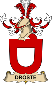 Republic of Austria Coat of Arms for Droste Zu Senden