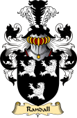 English Coat of Arms (v.23) for the family Randall
