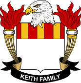 Coat of arms used by the Keith family in the United States of America