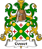Coat of Arms from France for Gosset