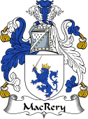 Irish Coat of Arms for MacRery or MacCrery